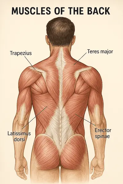 Anatomia Dos Musculos Das Costas