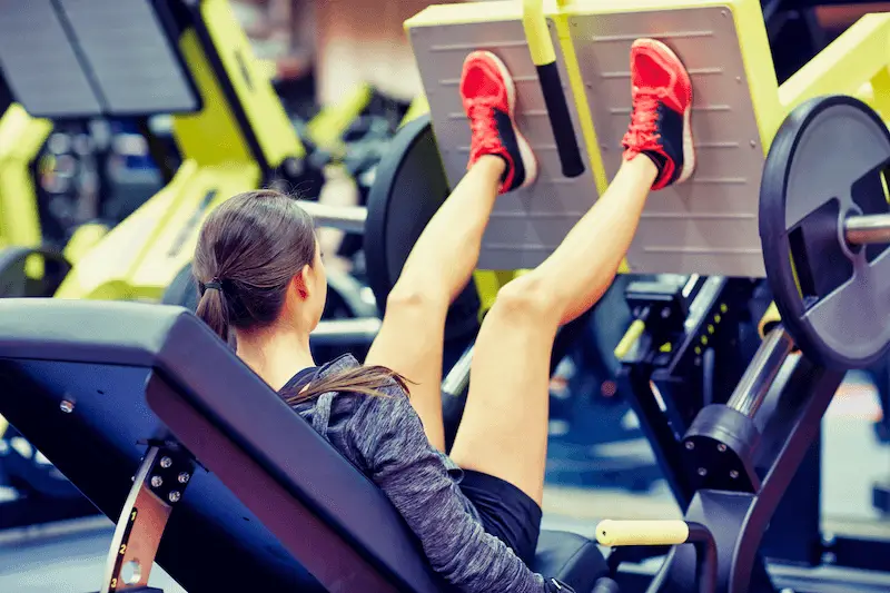 Leg Press 45º, exercício intenso para glúteos e quadríceps