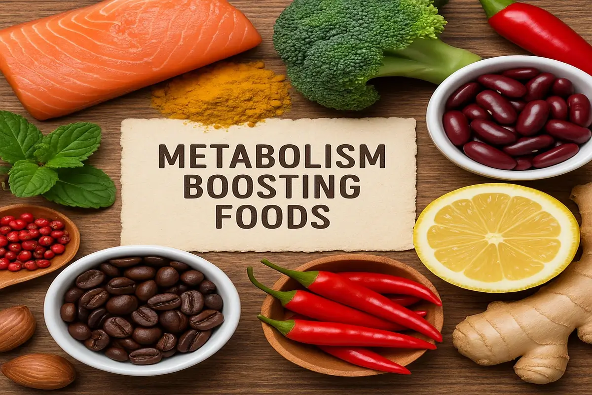 Diversos alimentos que aceleram o metabolismo
