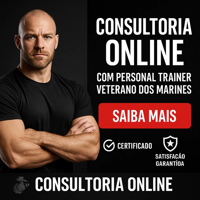 Consultoria online com personal trainer veterano dos Marines