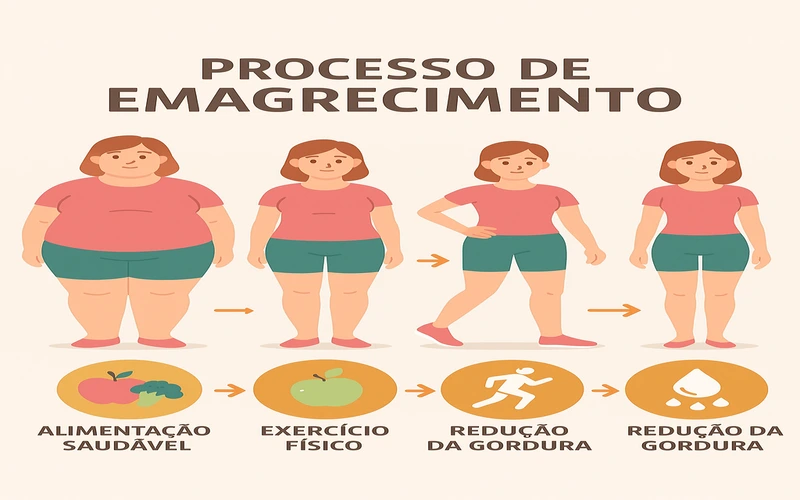 Grafico Processo Emagrecimento