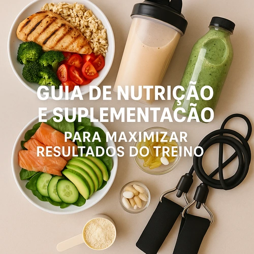 Guia de nutrição e suplementação para maximizar resultados do treino