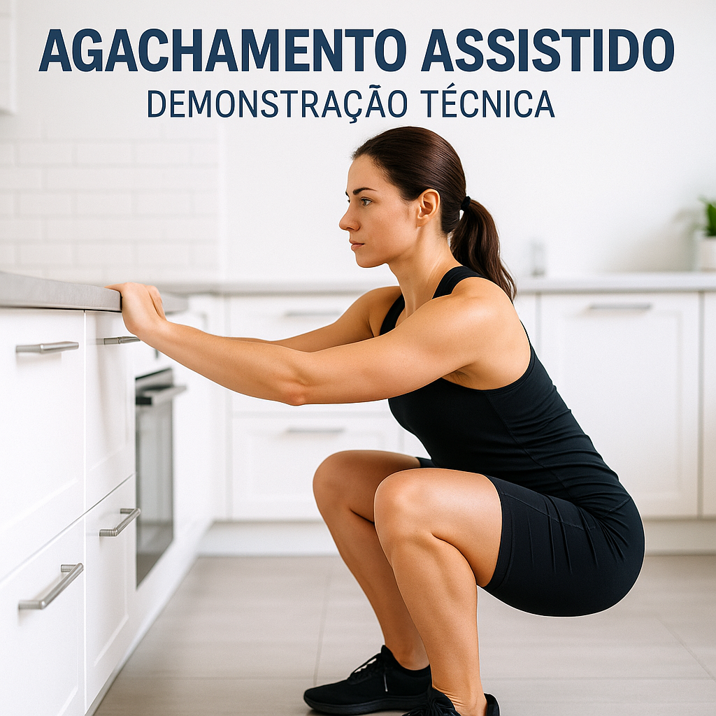 Mobilidade Conseguindo Agachar