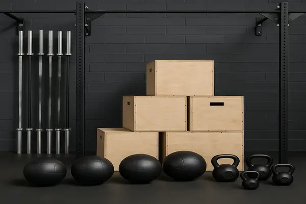 Equipamentos Essenciais Para Crossfit Exibidos Por Treinador David