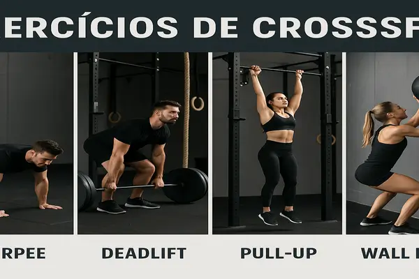 Exercício De Wall Ball No Crossfit Demonstrado Pelo Treinador David