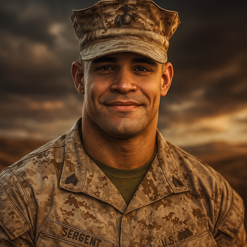 Insígnia Sargento Usmc