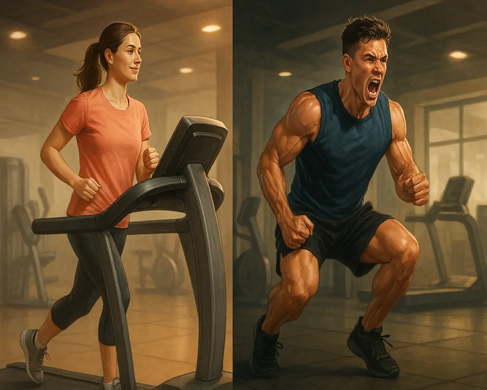 Hiit Versus Cardio Contínuo — Intensidade E Foco No Treino