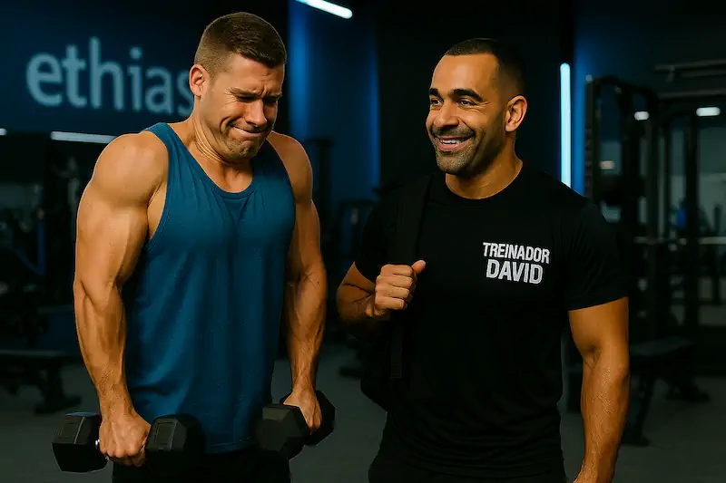 Shoulder Shrugs Com Halteres