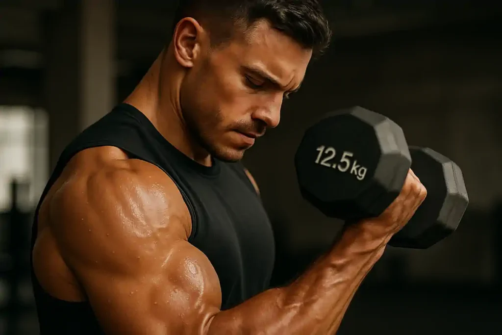 Serie De Biceps Para Hipertrofia