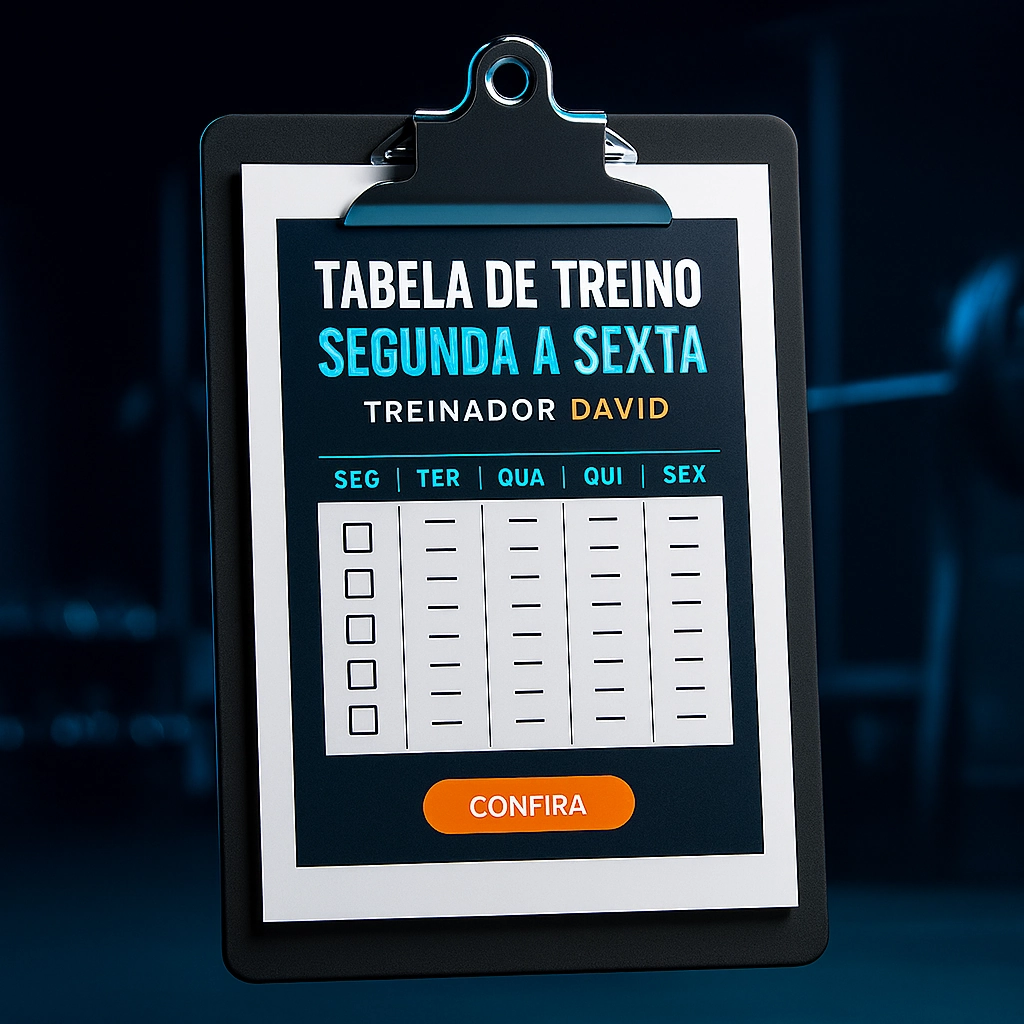 Ficha De Treino Segunda A Sexta Para Imprimir