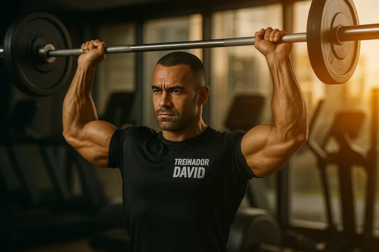 Treinador David - Military Press Treino De Ombro