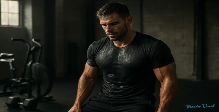 Homem Fazendo Musculacao