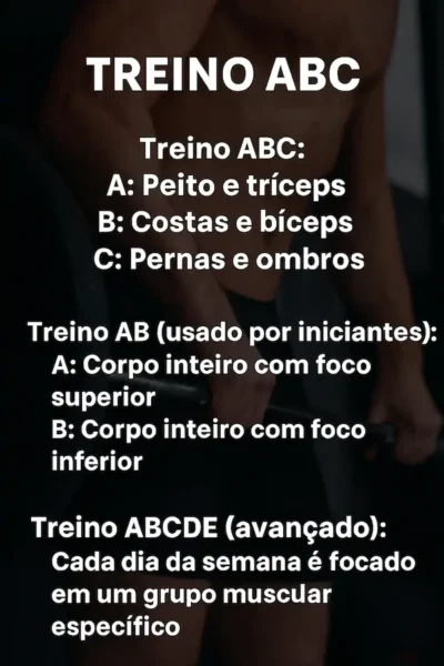 Ficha De Treino Com Divisão Para Musculação
